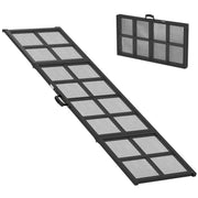 PawHut 191 x 50cm Dog Ramp for Car, Extra Long Pet Stairs with Non-Slip Surface, for Large Dogs, Black