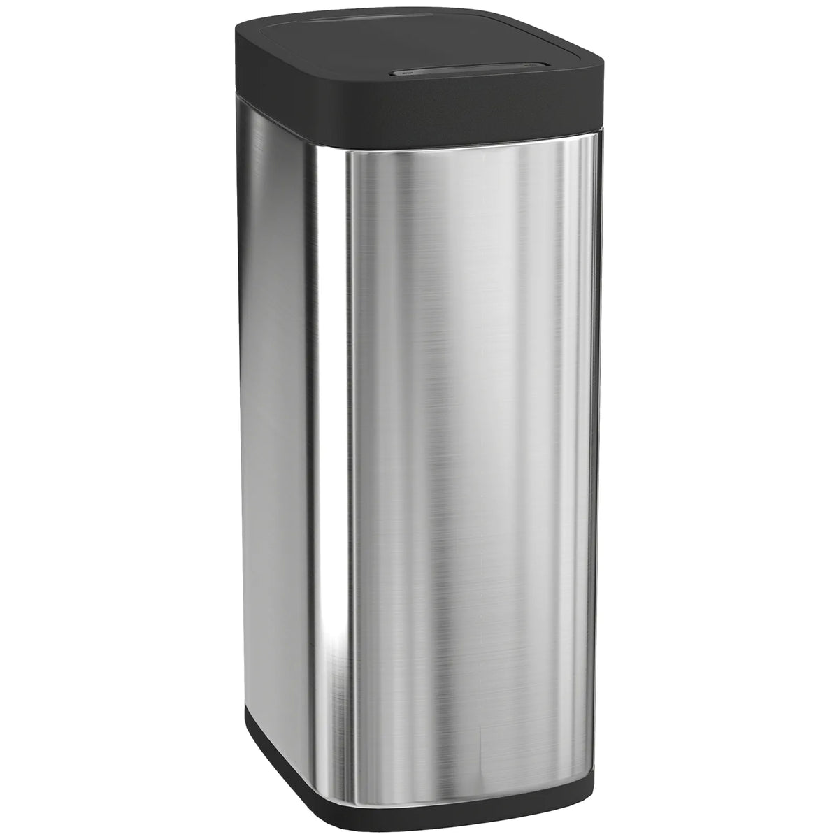 HOMCOM 50L Sensor Bin, Automatic Kitchen Bin, Manual Override, Battery Operated, Inner-Bucket-Free, for Kitchen, Bedroom