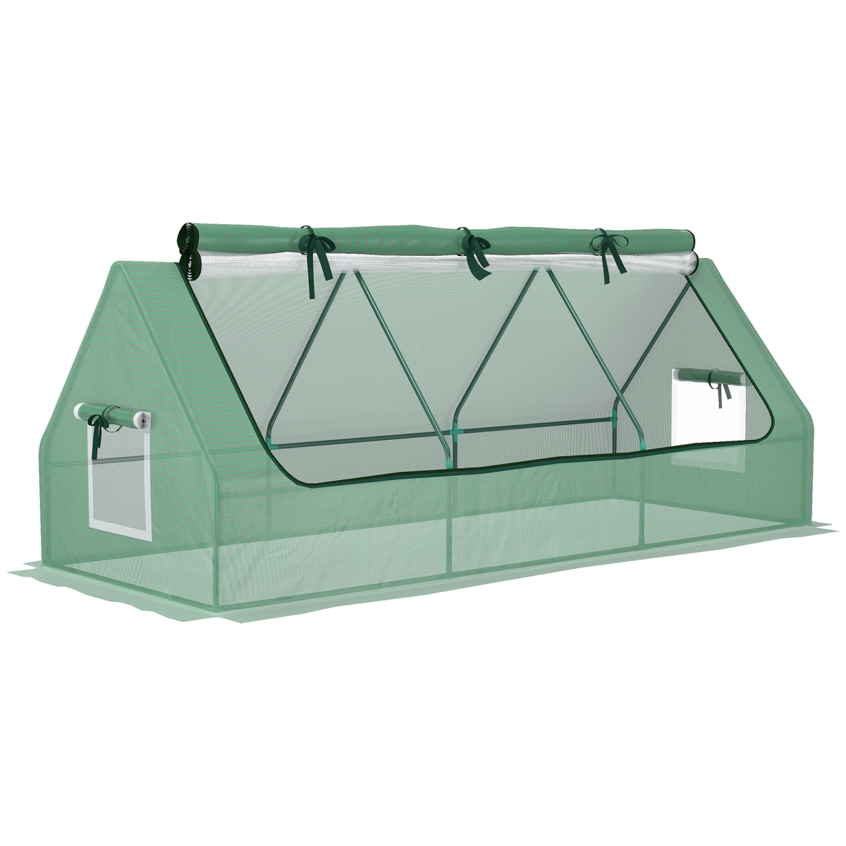 cortex-london-kensington-polytunnel-greenhouse-240x90x90cm-mesh-windows