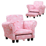 cortex-london-windsor-cloud-star-kids-armchair-footrest-pink