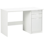 Computer ,Workstation White w/ Drawers Home Office