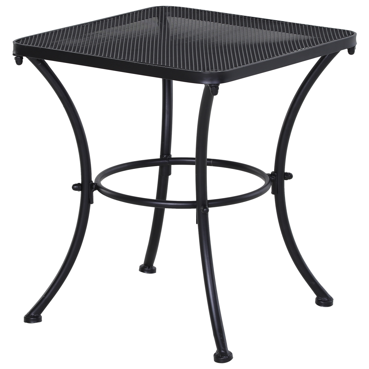 cortex-london-windsor-45cm-square-metal-outdoor-bistro-table-black