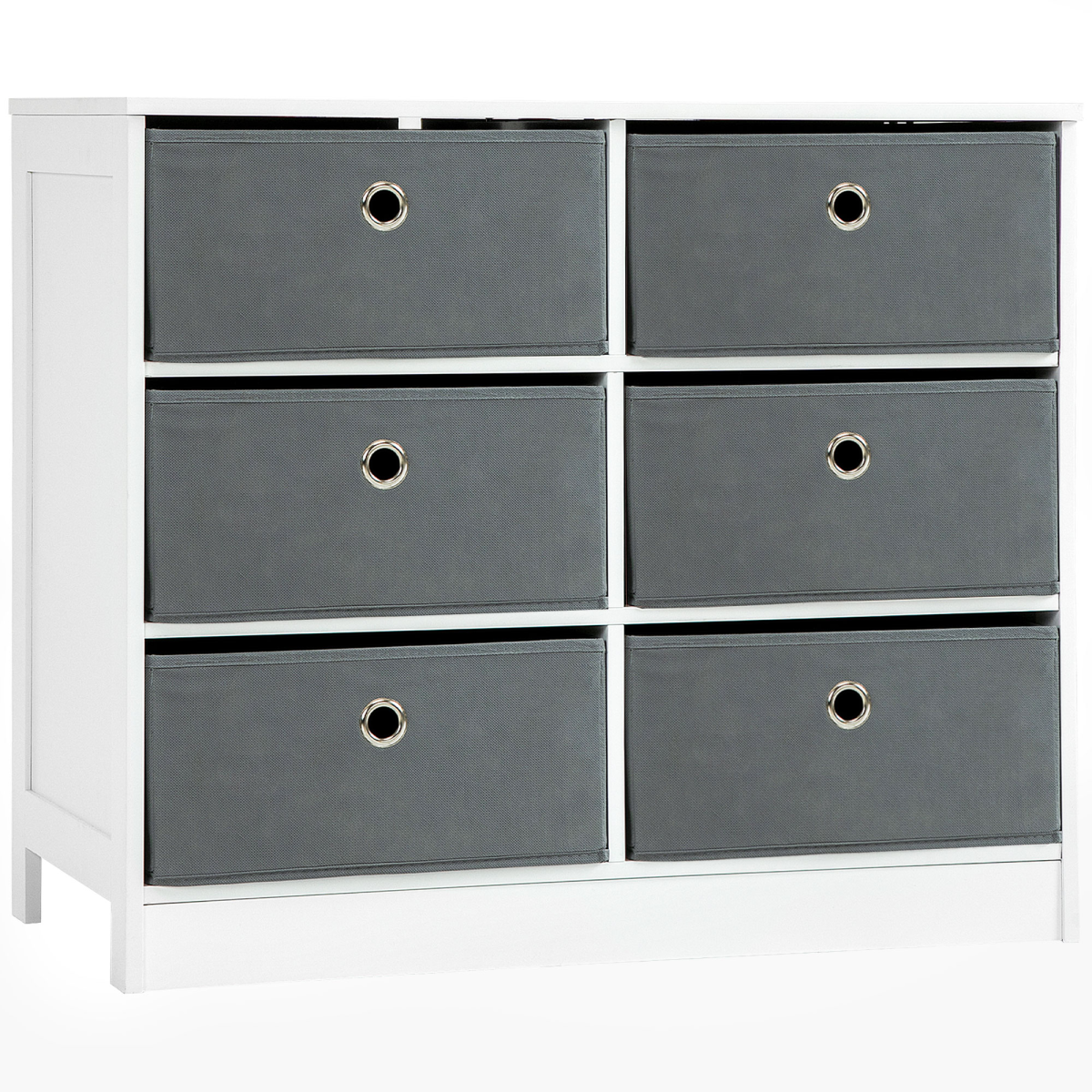 cortex-london-kensington-fabric-chest-of-drawers-white-grey-six-drawers
