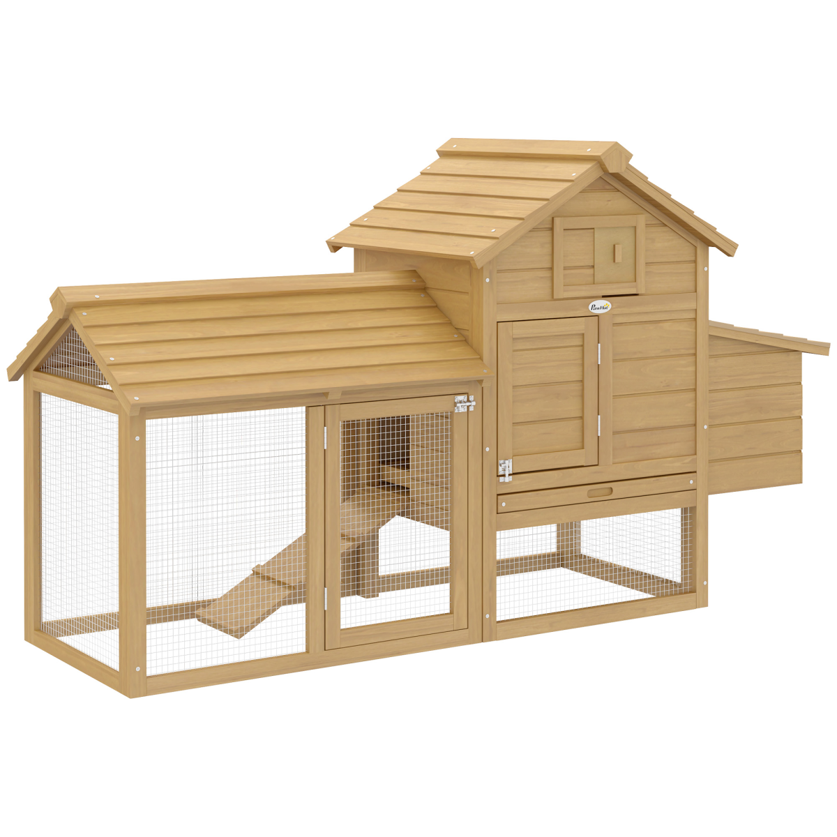 cortex-london-windsor-fir-wood-chicken-coop-outdoor-run-nesting-box