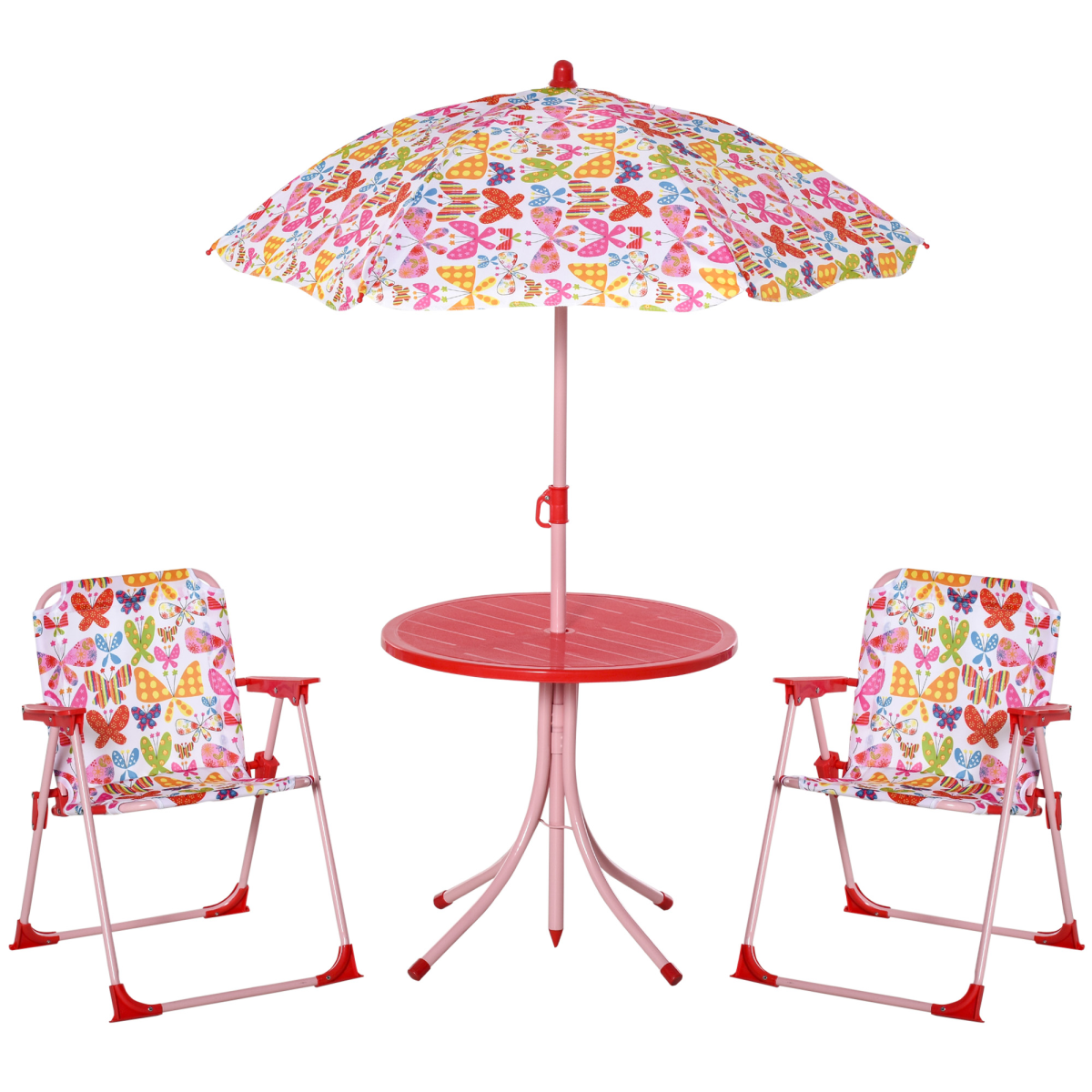 cortex-london-windsor-butterfly-kids-picnic-table-chair-set-parasol