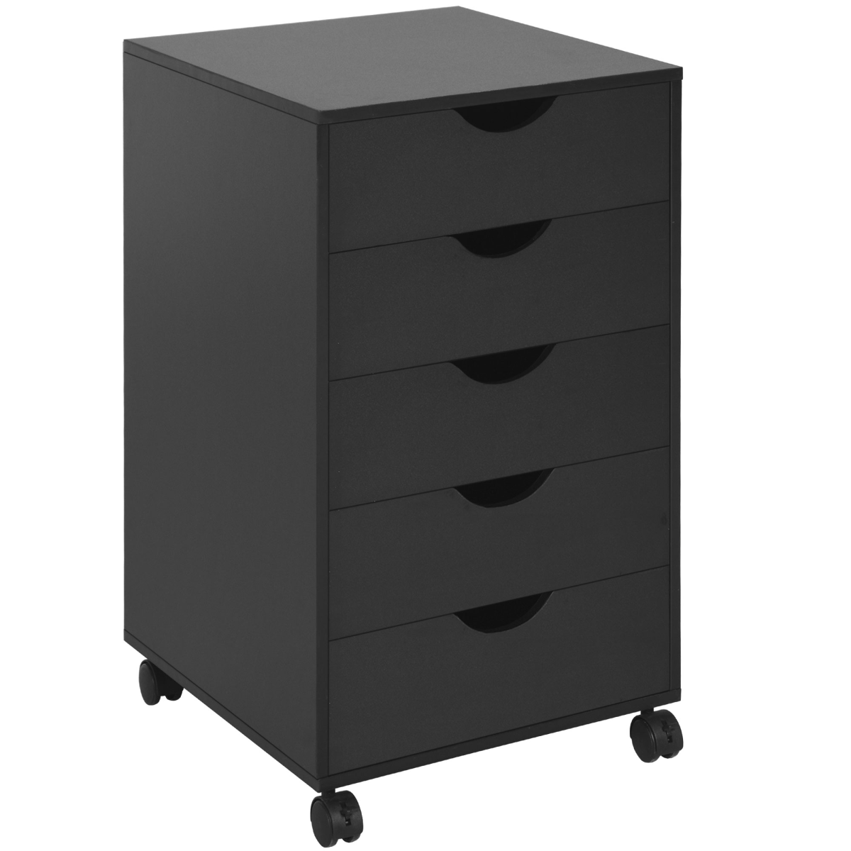 cortex-london-windsor-five-drawer-mobile-filing-cabinet-black