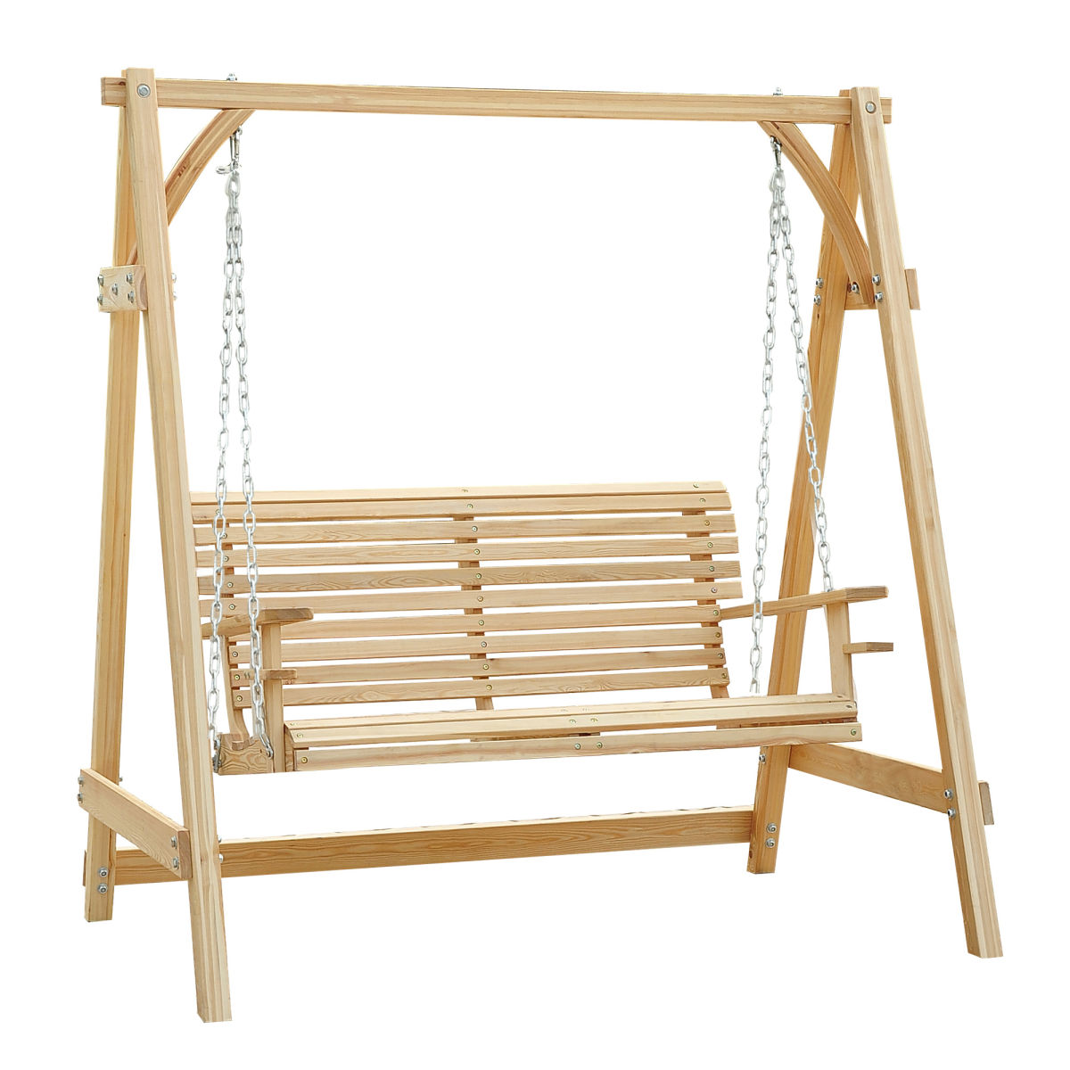 cortex-london-york-larch-wood-2-seater-garden-swing-chair-bench