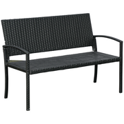 cortex-london-windsor-rattan-two-seater-garden-bench-black