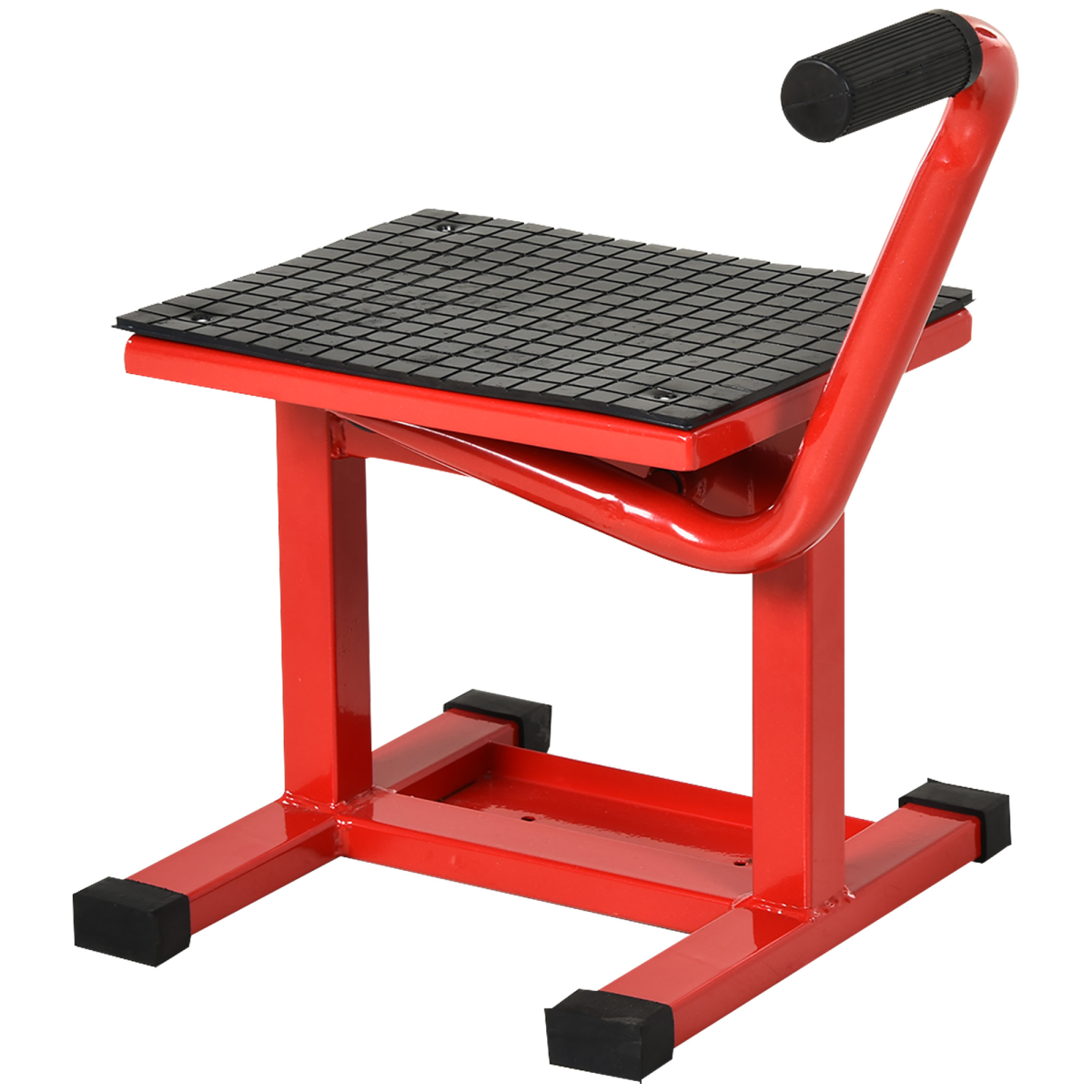 cortex-london-durhand-steel-motorbike-jack-lift-rubber-platform-crank-lift
