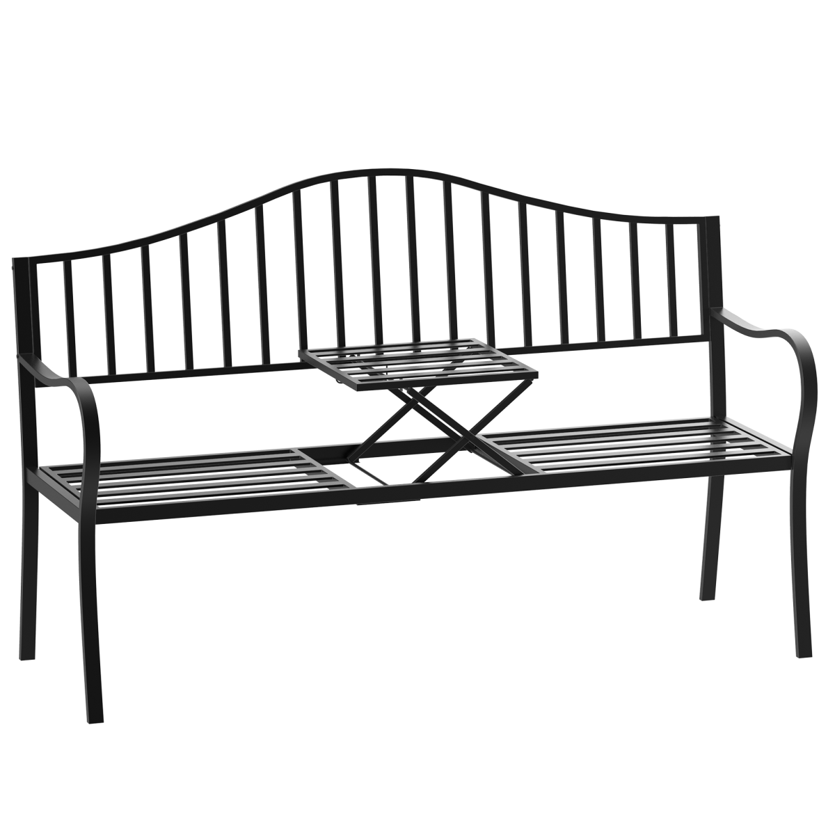 cortex-london-kensington-metal-garden-two-seater-bench-lift-up-table