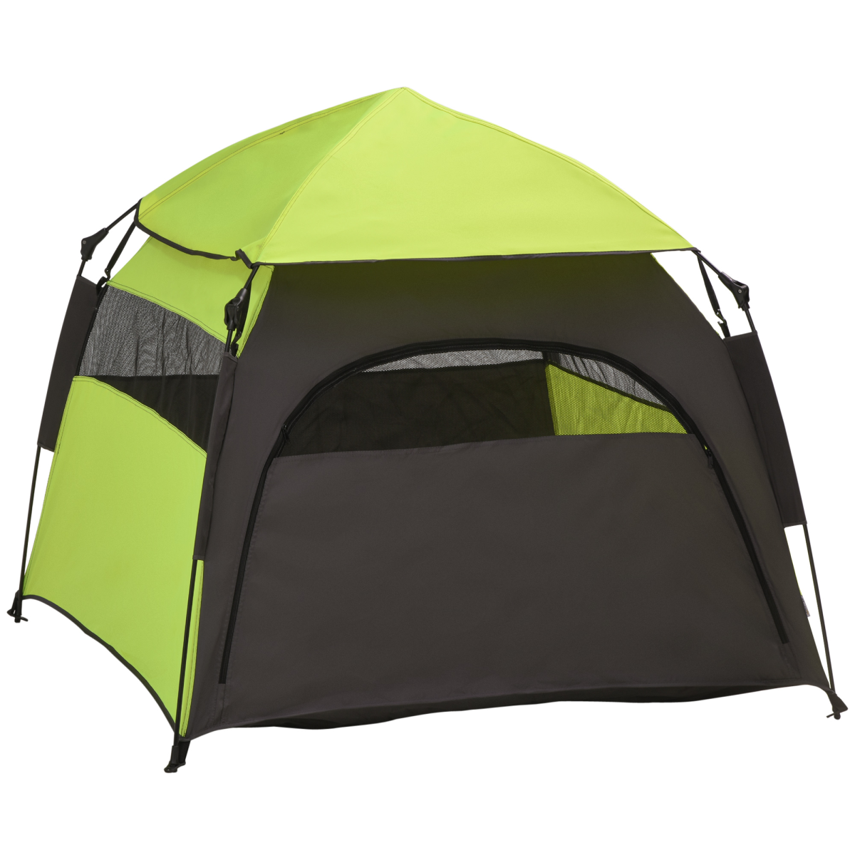 cortex-london-windsor-foldable-dog-cat-tent-waterproof-oxford-cloth-green