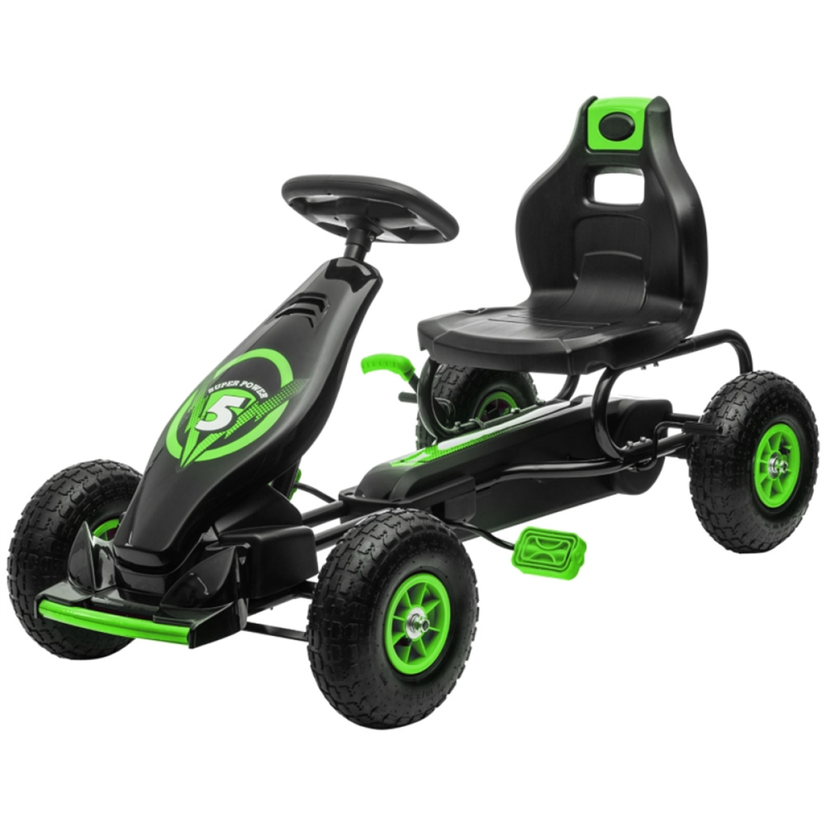 cortex-london-windsor-green-pedal-cart-for-children