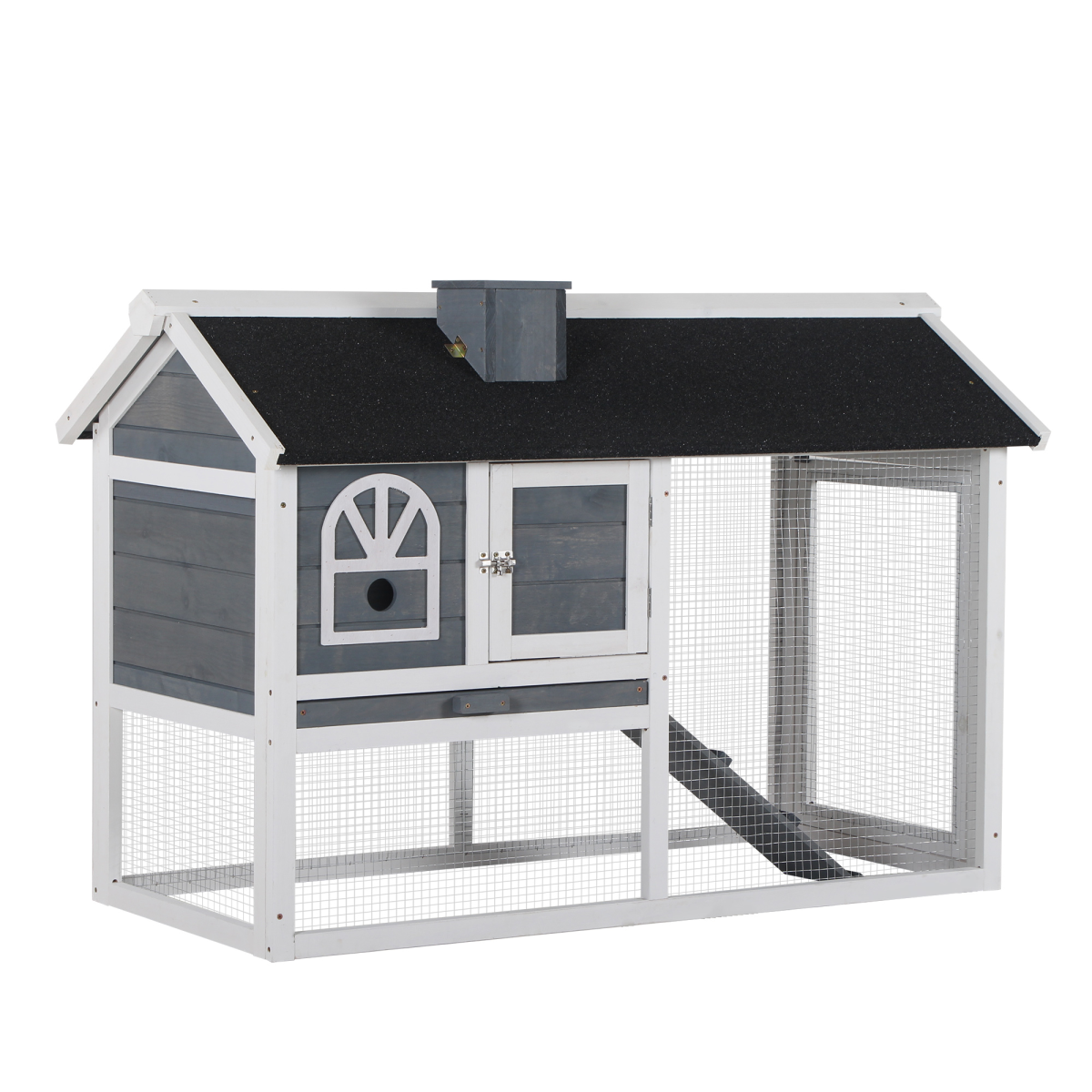 cortex-london-windsor-wood-rabbit-hutch-indoor-outdoor-bunny-cage-pull-out-tray