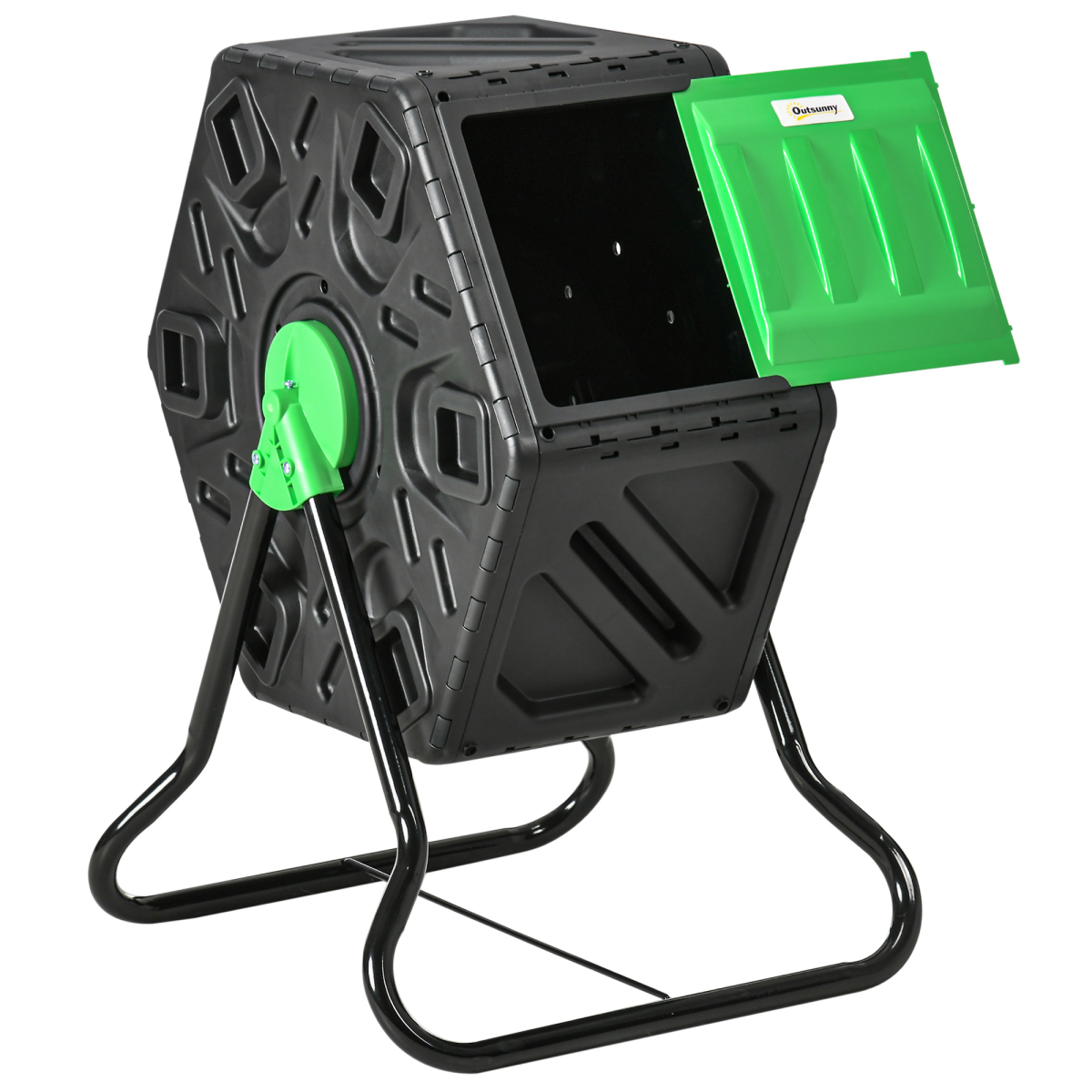 cortex-london-windsor-65l-rotating-garden-compost-bin-steel-legs