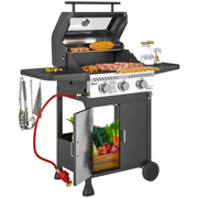 cortex-london-windsor-three-burner-propane-gas-bbq-grill-black-silver-tone