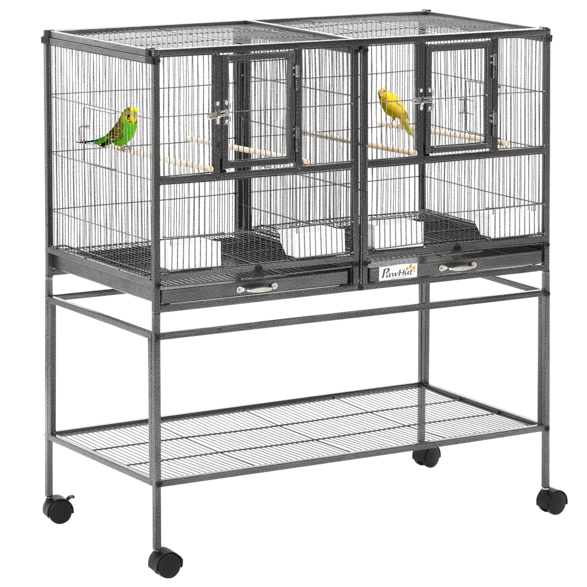 cortex-london-york-large-bird-cage-food-water-bowls-rolling-stand