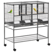 cortex-london-york-large-bird-cage-food-water-bowls-rolling-stand