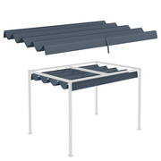 cortex-london-windsor-outsunny-pergola-replacement-sun-shade-cover-dark-grey-polyester