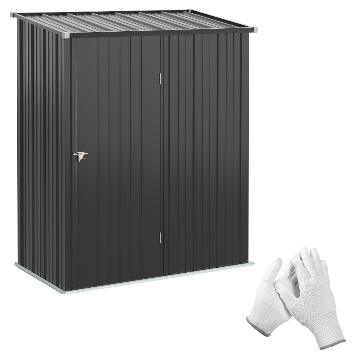 cortex-london-windsor-steel-garden-storage-shed-lockable-door
