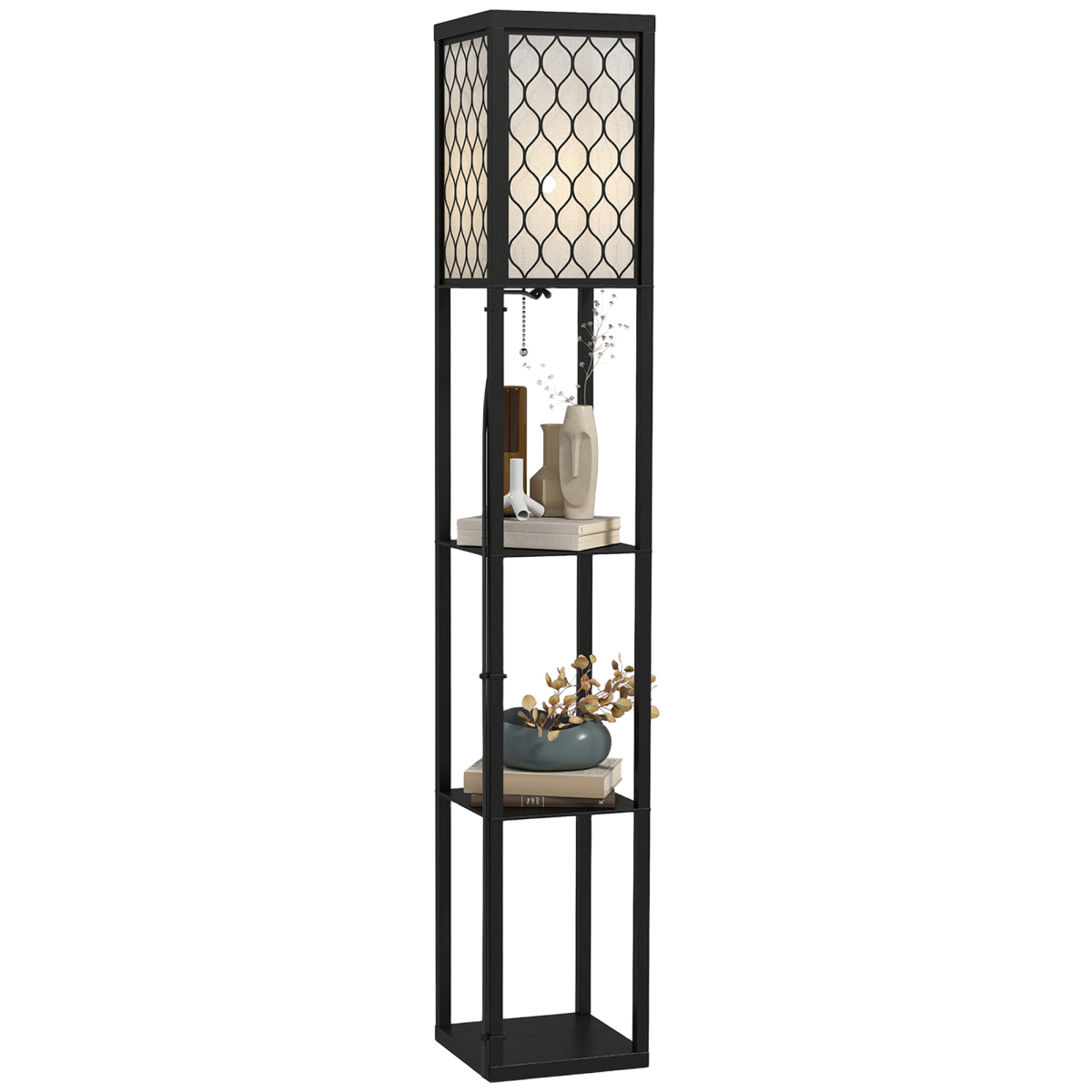 cortex-london-windsor-black-white-shelf-floor-lamp-open-shelves