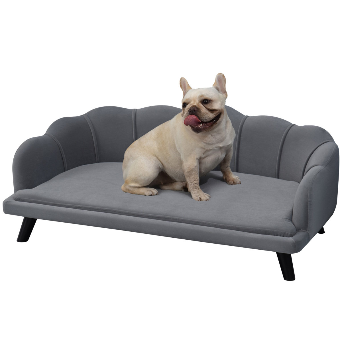 cortex-london-windsor-pearl-shell-dog-sofa-bed-grey