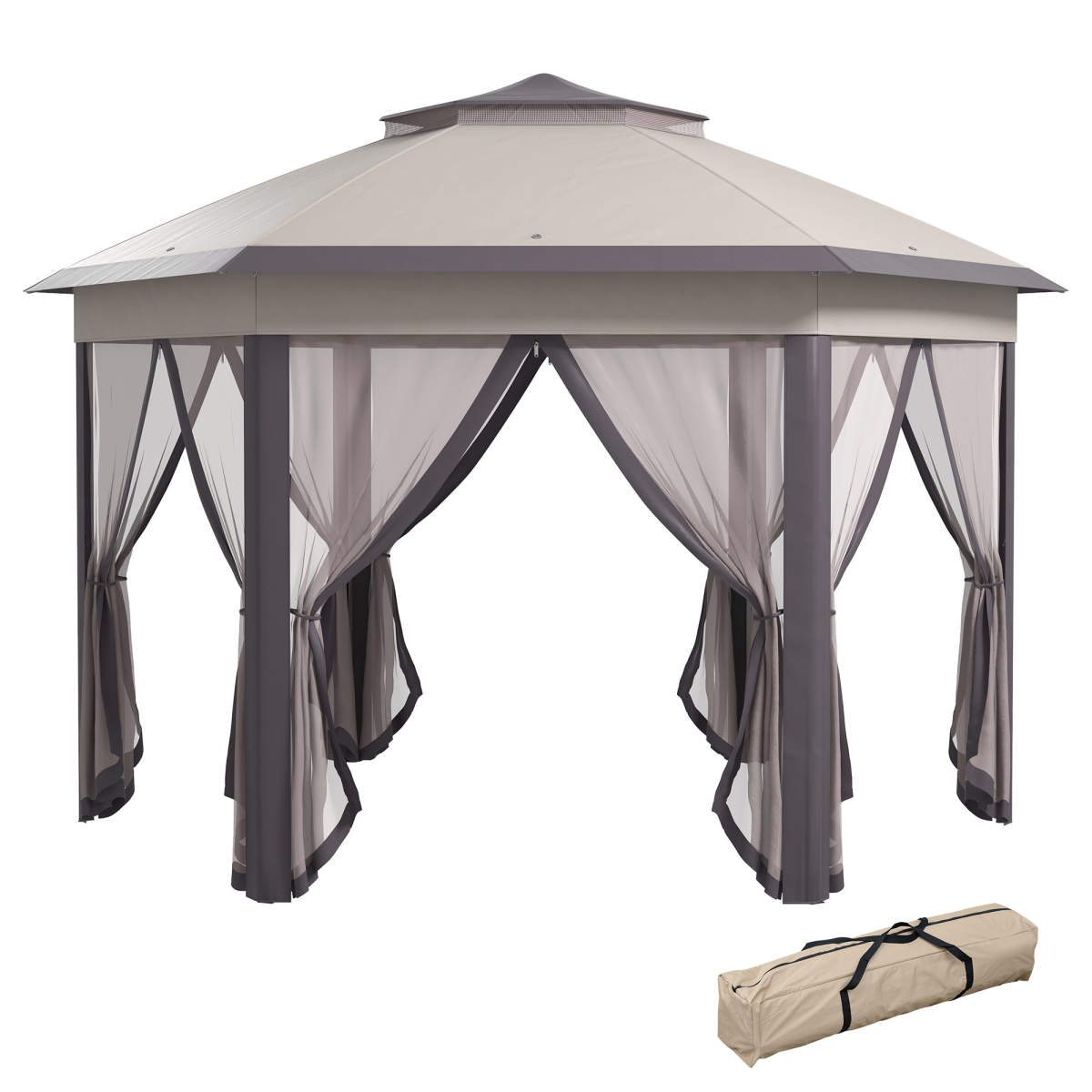 cortex-london-windsor-405m-metal-frame-mesh-two-tier-roof-gazebo-brown