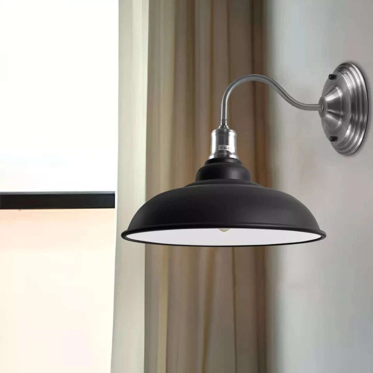 cortex-london-york-vintage-black-metal-gooseneck-wall-light