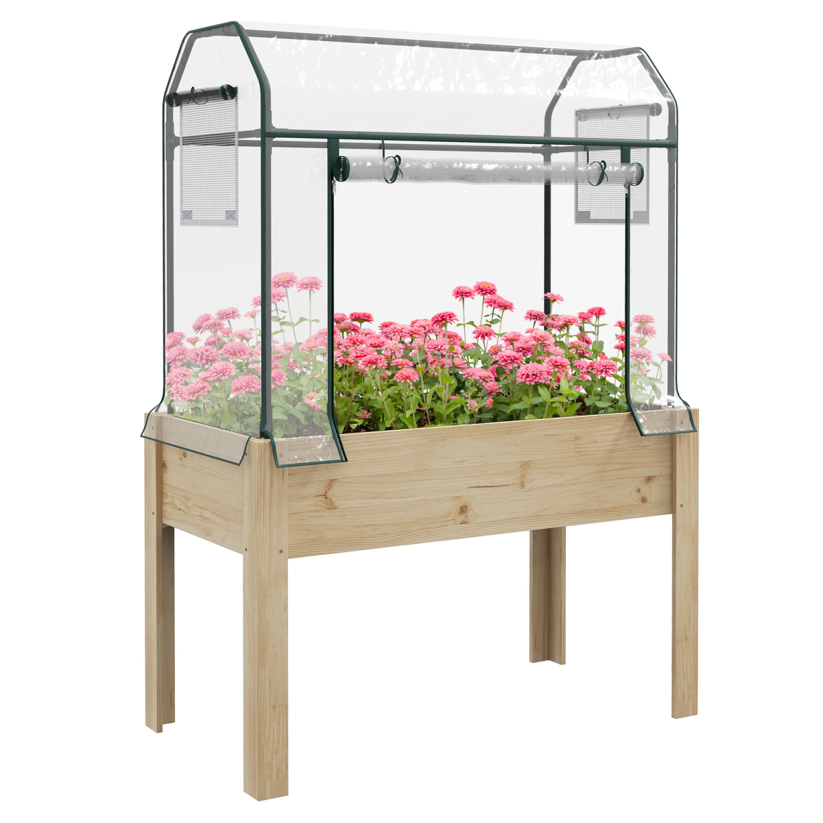 cortex-london-kew-garden-wooden-raised-planter-greenhouse-cover