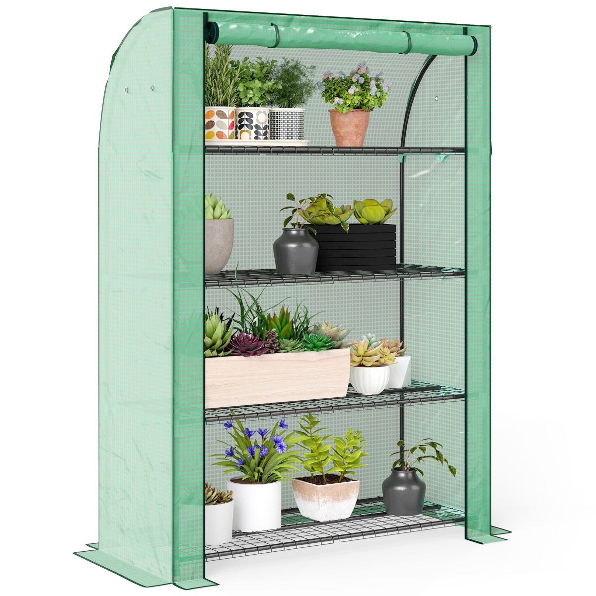 cortex-london-york-four-tier-mini-greenhouse-green-120w-50d-170hcm