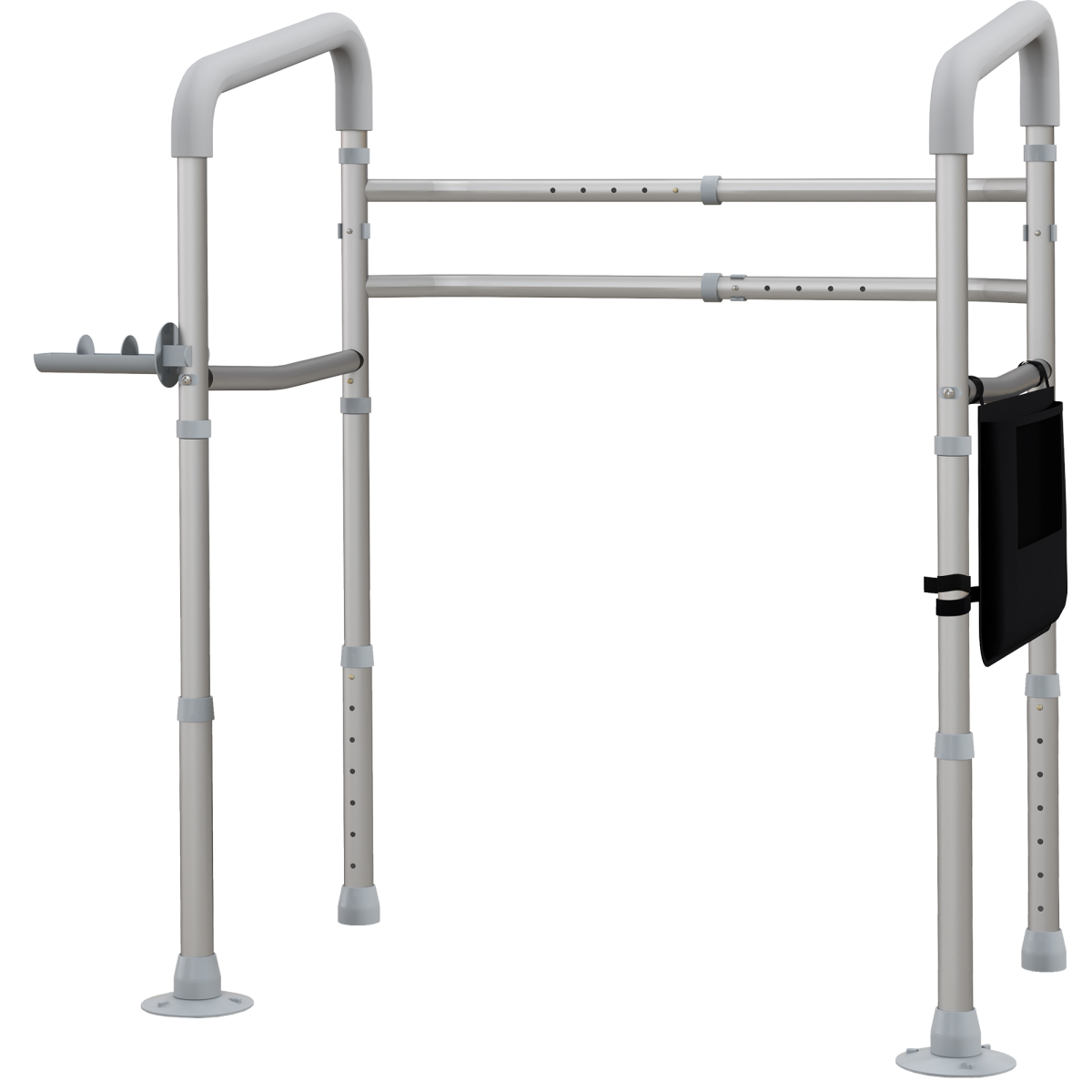 cortex-london-windsor-adjustable-toilet-safety-frame-storage-padded-arms