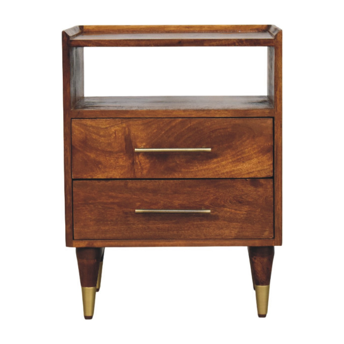 cortex-london-kensington-solid-mango-wood-bedside-table-two-drawers-open-shelf-chestnut