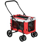 cortex-london-windsor-pawhut-foldable-pet-stroller-red