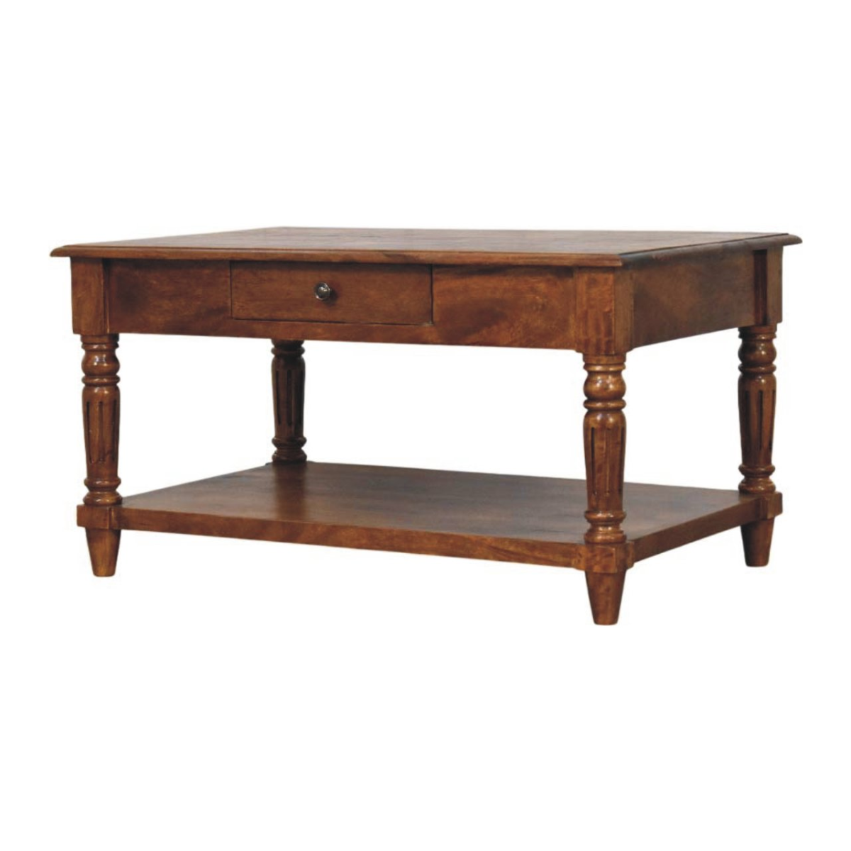 cortex-london-kensington-chestnut-solid-mango-wood-2-drawer-coffee-table-dark-brown
