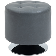 cortex-london-kensington-grey-360-swivel-pu-foot-stool-ottoman