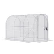 cortex-london-york-3-2-2m-polytunnel-greenhouse-clear-polyethylene-galvanised-steel-frame