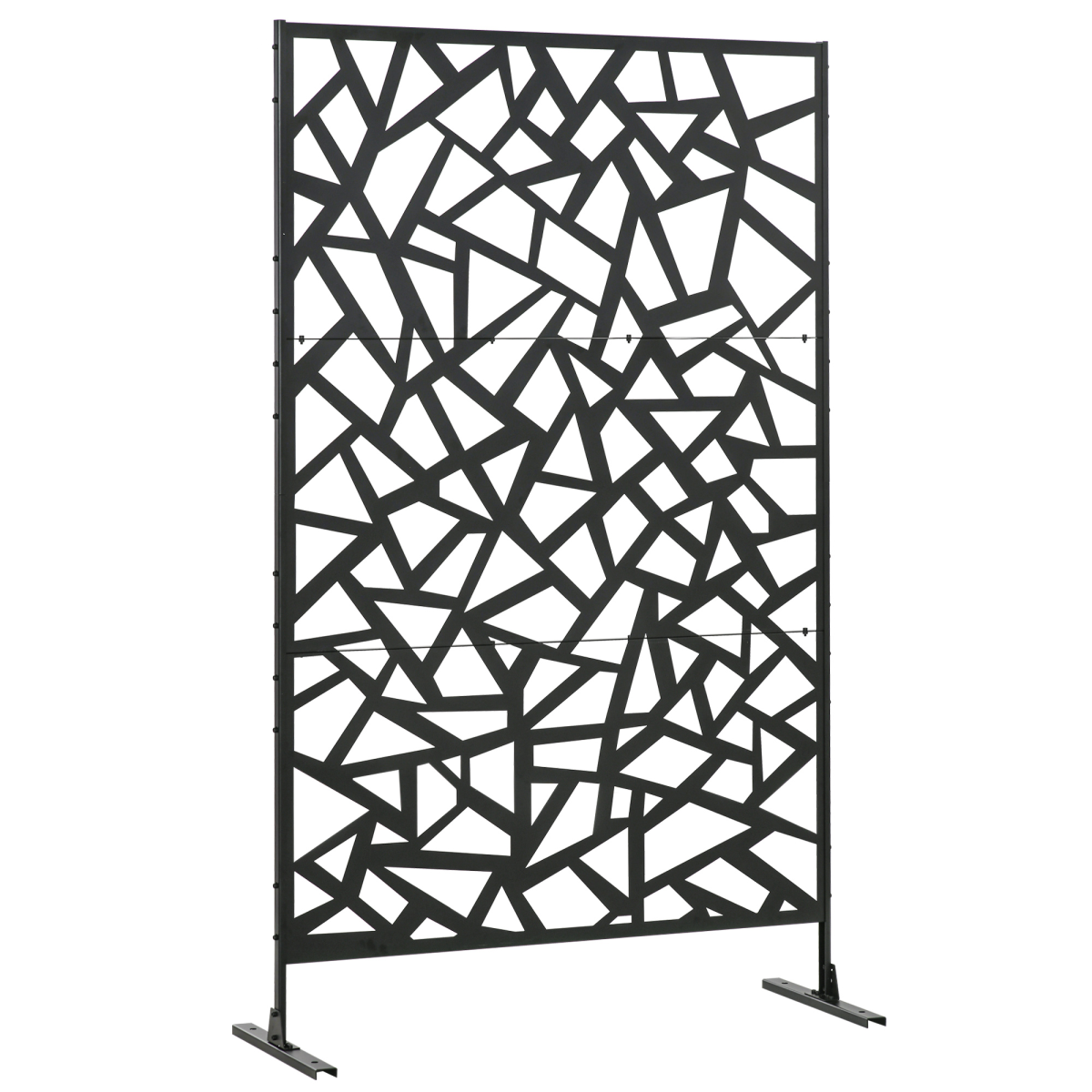 cortex-london-windsor-steel-garden-partition-screen-black