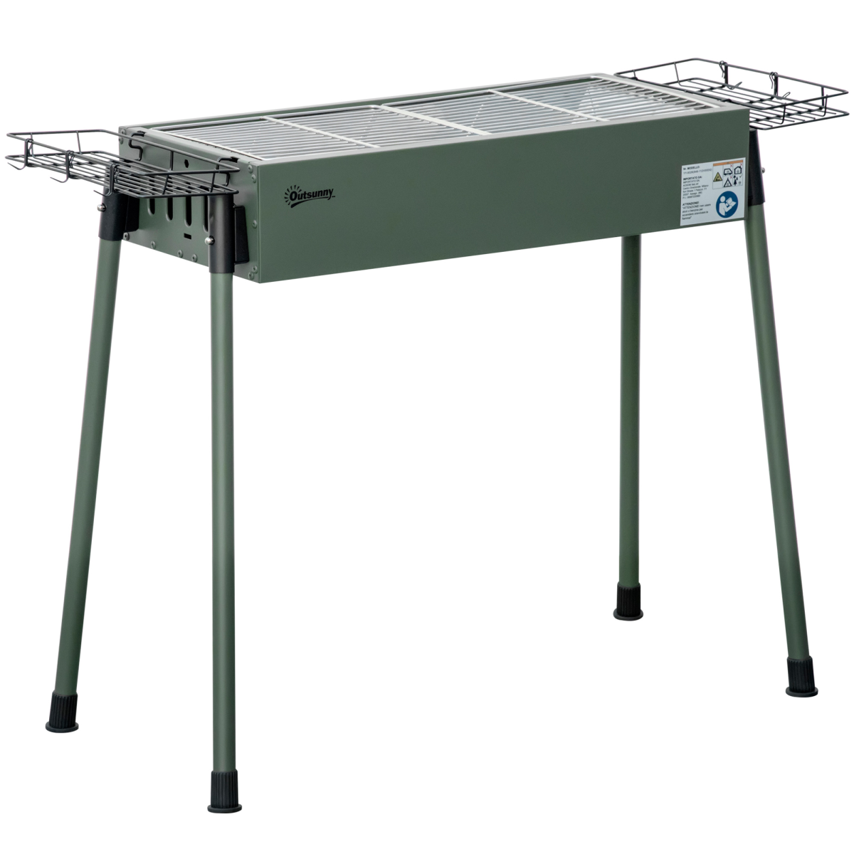 cortex-london-windsor-portable-charcoal-barbecue-grill-with-seasoning-baskets-and-hooks