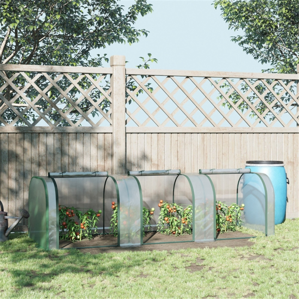cortex-london-kew-mini-greenhouse-dark-green-clear-pvc-steel