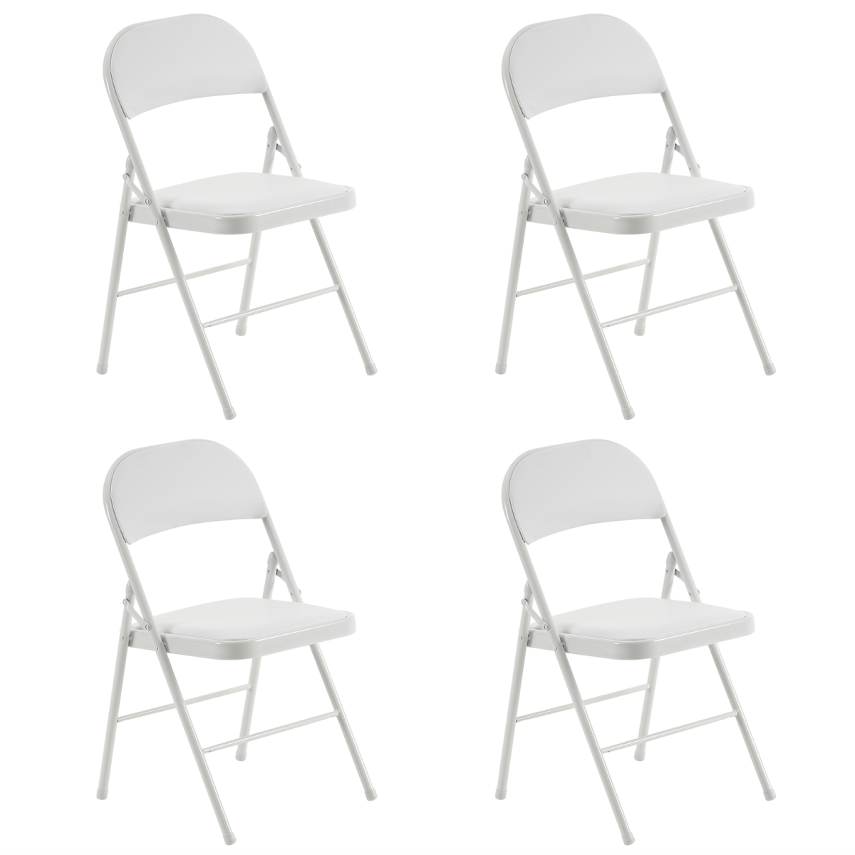 cortex-london-windsor-white-foldable-steel-pvc-chairs-set-of-4