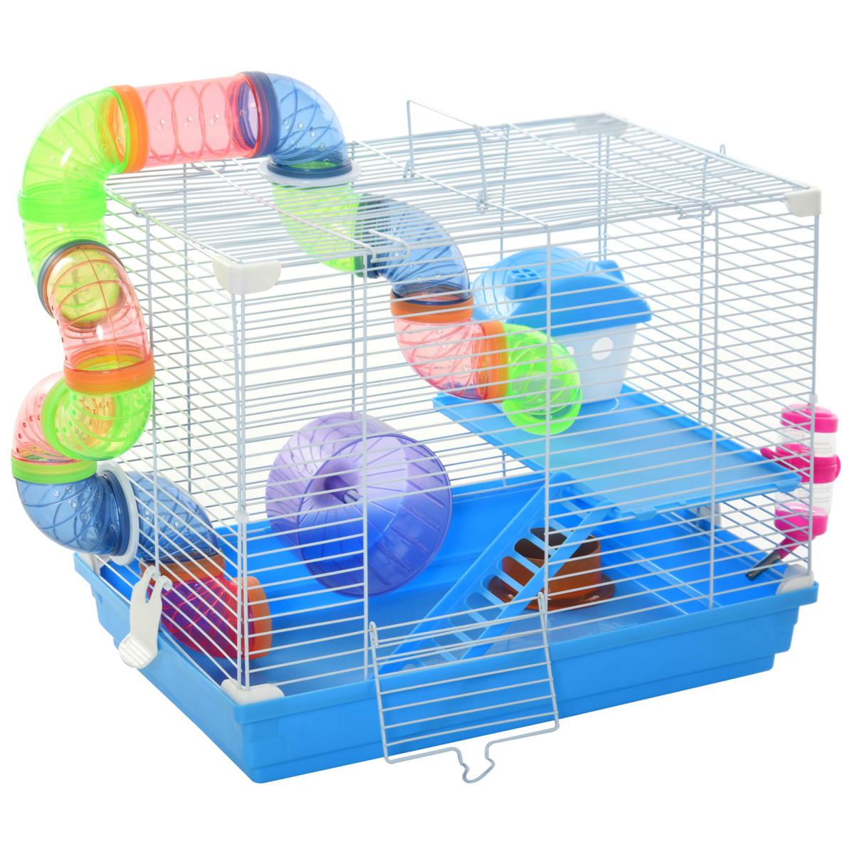 cortex-london-york-hamster-activity-cage-carrier-tunnel-wheel