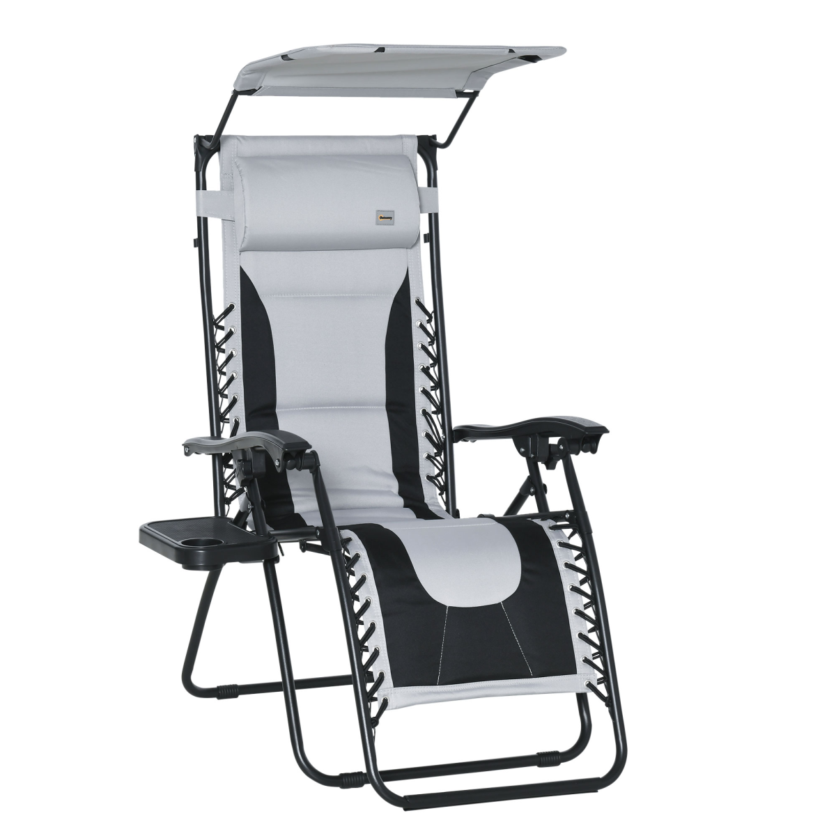 cortex-london-kensington-zero-gravity-lounger-chair-grey-shade-canopy-cup-holder