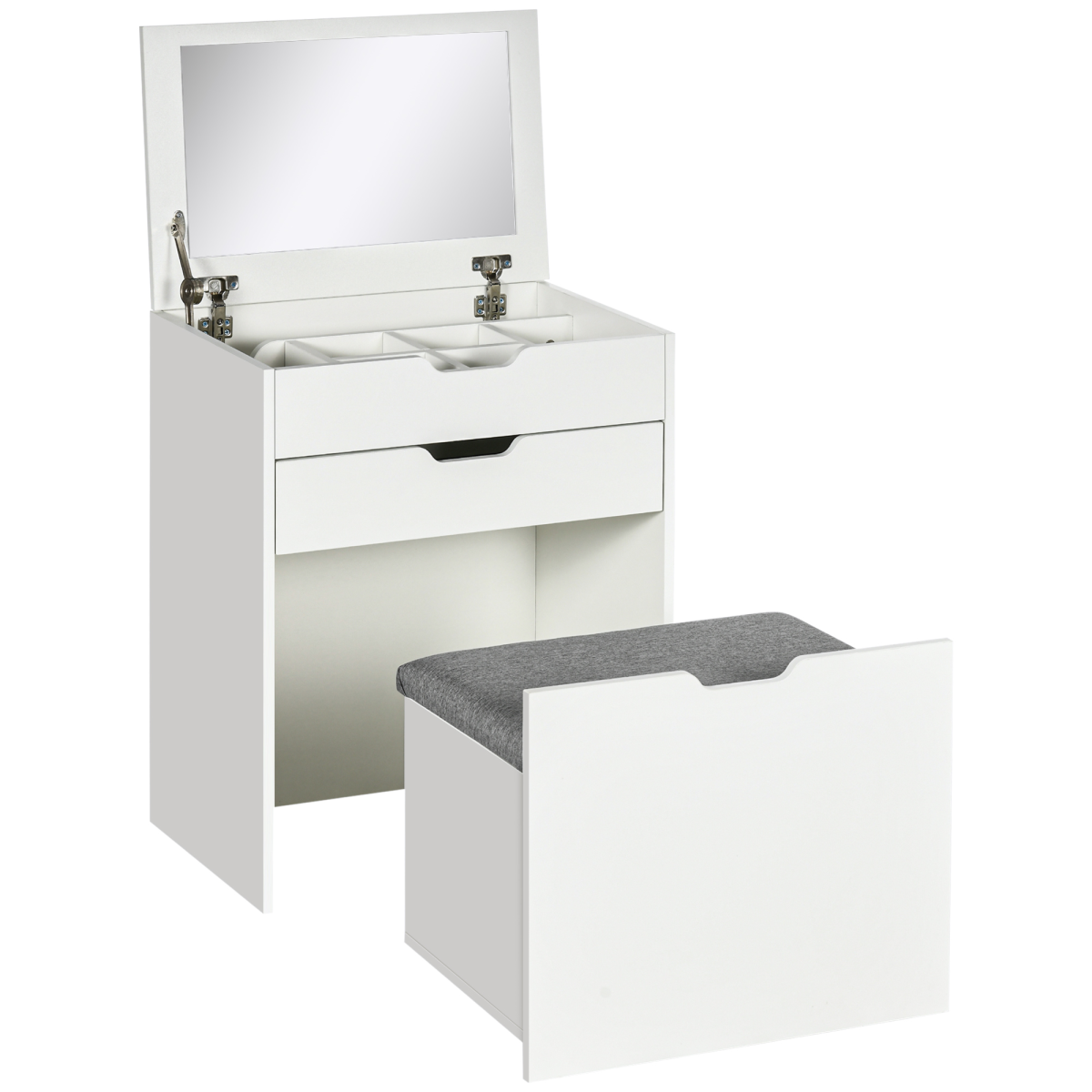 cortex-london-kensington-white-dressing-table-set-flip-top-mirror-stool
