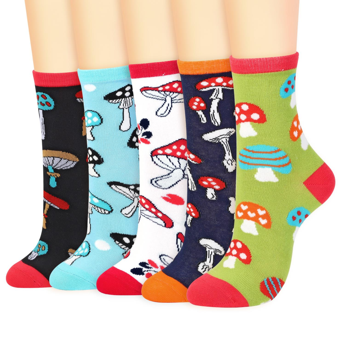 VINSANI MUSHROOMS SOCKS 5pk 1010416