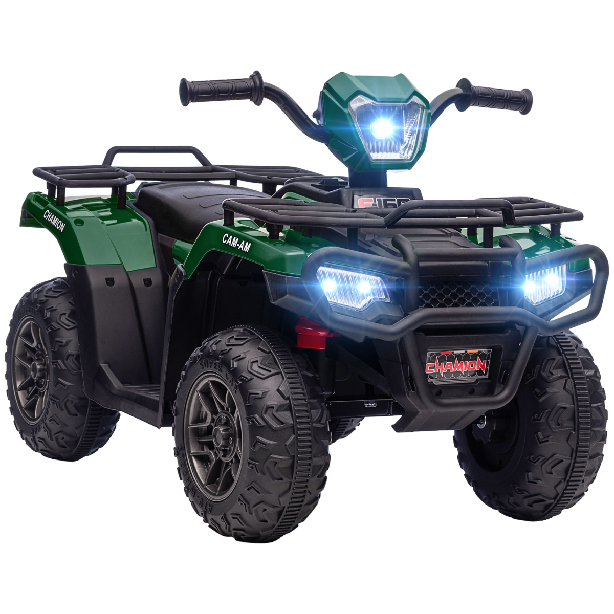 cortex-london-windsor-green-kids-12v-electric-quad-bike-led-headlights-music