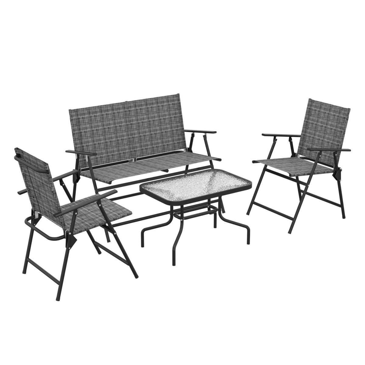 cortex-london-windsor-four-piece-foldable-garden-furniture-set-dark-grey-mixed-grey