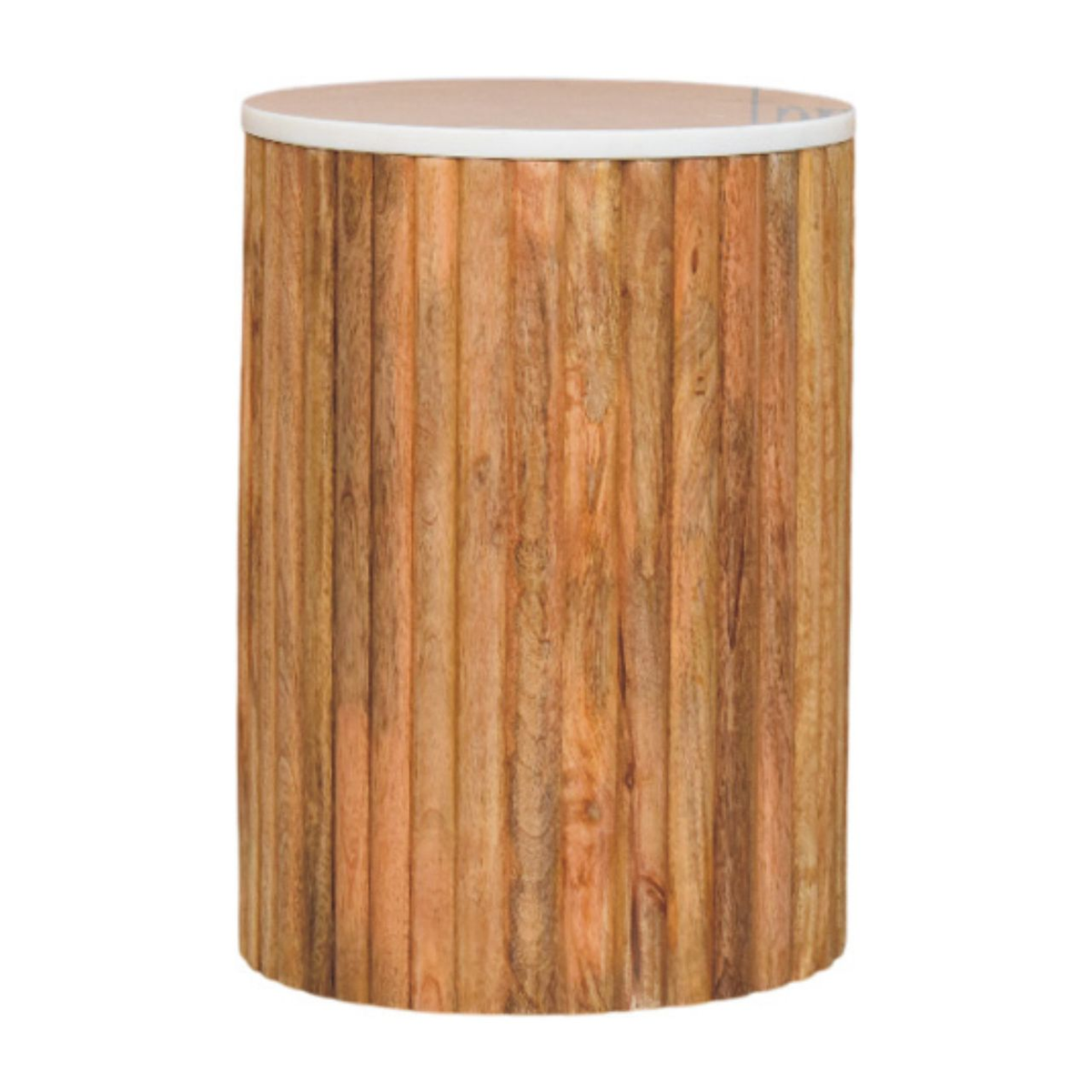 cortex-london-kensington-fluted-marble-mango-wood-side-table-oakish-brown-white