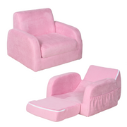 cortex-london-windsor-kids-pink-2-in-1-armchair-sofa-bed-faux-leather-wood-frame