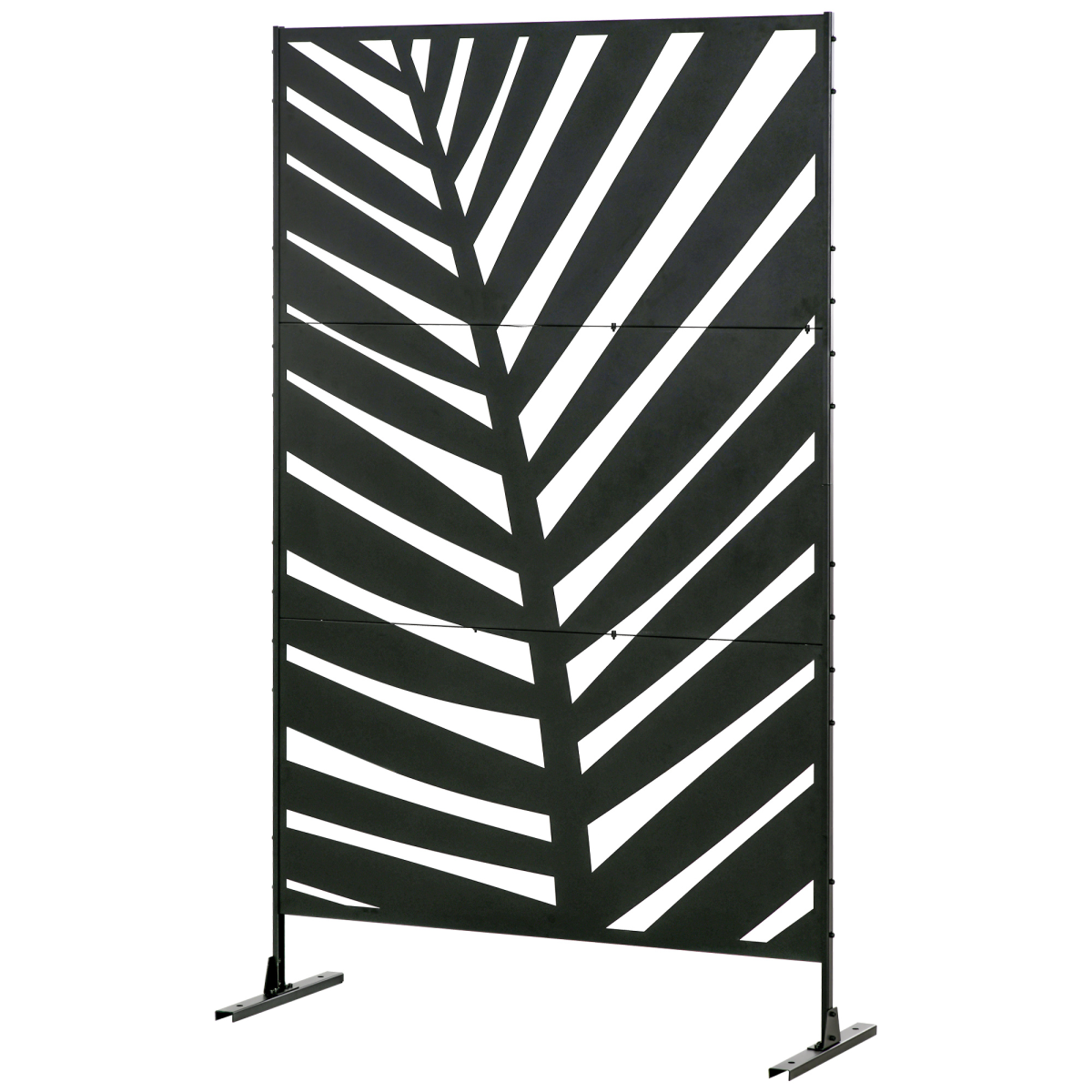 cortex-london-kew-banana-leaf-six-point-five-foot-outdoor-privacy-screen-with-stand