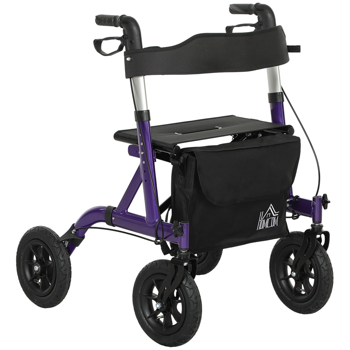 cortex-london-windsor-purple-rollator-walker-seat-backrest-bag-all-terrain-wheels