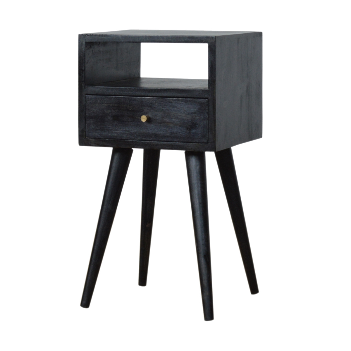 cortex-london-kensington-ash-black-mango-wood-bedside-table-one-drawer-one-shelf